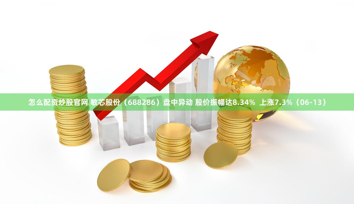 怎么配资炒股官网 敏芯股份（688286）盘中异动 股价振幅达8.34%  上涨7.3%（06-13）